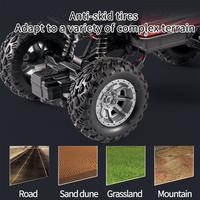 Gambar GIGITOY Mobil Remote Contro 4WD Alloy Off-Road Car Mainan Rock Crawler 6 Roda Mainan Rock Crawler 6 Roda RC Off Road Dengan Lampu - 1204-4C-SprayBlack dari PIKYO INDONESIA undefined 4 Tokopedia