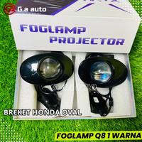 Gambar Foglamp 2 inch Sudah Terpasang Devil Foglamp Vinyx Q8 Breket Oval 2 Inch 1 Warna 3 Warna LED BiLED Lampu Kabut Mobil Car Kabel Projie - NON DEVIL, Q8 3 WARNA TOYOTA dari G.A Auto undefined 1 Tokopedia
