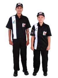 Gambar Seragam Baju Celana Operator SPBU Pasti Pass Kerja Pria Wanita - operator pria, XL dari Mg Equipment undefined 4 Tokopedia