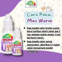 Gambar MAX WORM OBAT CACING KUCING & ANJING - Obat Alami Untuk Kesehatan Kucing dan Anjing - MAX WORM 30ML dari CSI Mart undefined 4 Tokopedia