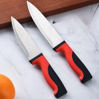 Gambar Rui xing Pisau dapur stainless steel gagang merah hitam chef knife - 6 inchi dari Banayya-Kitchenware undefined 3 Tokopedia