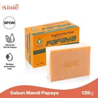 Gambar AINIE Sabun Mandi Ekstrak Papaya 135 Gr Brightening Soap Papaya Menjaga Kelembaban Kulit HOL Kelapa Vitamin Zaitun Mencerahkan - Not Specified dari Good Spot Home undefined 1 Tokopedia