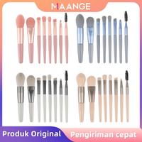 Gambar Brush Makeup 8 Pcs/Set Brush Makeup Set Bibir Alis Sisir Eyeshadow Powder Foundation Kuas Kosmetik Eyebrow - BLUE dari magefy.beauty undefined 2 Tokopedia