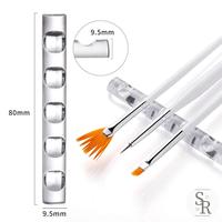 Gambar Tempat Tatakan Kuas Make up / Nail Art Profesional MUA Set | Makeup Brush Holder Organizer - - dari Sasa Rich undefined 5 Tokopedia