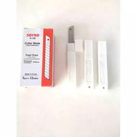 Gambar Joyko A-100 1 Tube Refill Isi Ulang Cutter 5 Pcs Joyco Kecil Mini Cuter Carter Karter Katter Kater Tajam Refil Pemotong Katter Memotong Mengupas Menetak Mengiris Iris Kael Cabel Cable Anti Karat Korosi Spare Blades Original High Quality HUM Mata Pisau dari Center Plus Shop undefined 3 Tokopedia