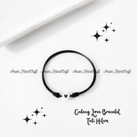 Gambar Gelang Couple Love // Gelang Tali Couple Love Hitam - Tali Hitam dari Sipaling.Acc undefined 4 Tokopedia