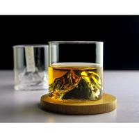 Gambar GELAS KACA BENTUK GUNUNG MOUNTAIN SHAPED GLASS 200ML - 180ml dari ABEILLE HOME undefined 4 Tokopedia