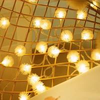 Gambar Vixplorn LED Lampu Dandelion/Lampu Gantung Berkemah /Lampu Dekorasi Idul Fitri Lampu Senar Bertenaga Baterai Dandelion String Lights - Cahaya hangat, 3M20 LED dari Vixplorn undefined 2 Tokopedia