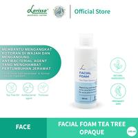 Gambar Larissa Facial Foam Tea Tree OPAQ - Sabun Cuci Muka Untuk Kulit Berjerawat & Normal Wajah Berminyak Cleansing dari Larissaaestheticcenter undefined 1 Tokopedia