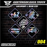 Gambar VARIASI GANTUNGAN KACA AKRILIK HOLOGRAM BEBAS CUSTOM MOBIL DAN TRUCK -004 Adiva Decal Car Hiasan - +62 indonesia dari Adiva decal undefined 3 Tokopedia