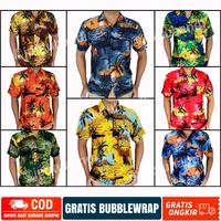 Gambar Kemeja Pria / Kemeja Pantai / Baju Pria / Baju Pantai / Kemeja Hawai - Cokelat, XXL dari TasRotanBali_NEW undefined 1 Tokopedia