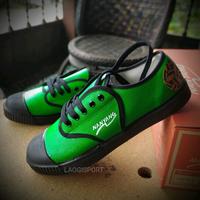 Gambar SEPATU TAKRAW NANYANG MOTIF HIJAU HITAM - hijau, 36 dari LAOGI SPORT undefined 2 Tokopedia