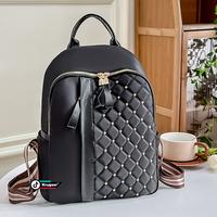 Gambar Tas Ransel Wanita Krugeer Manik-Manik Versi Korean Style Gaya Kasual 307 Backpack - Hitam - Hitam dari Krugeer undefined 3 Tokopedia