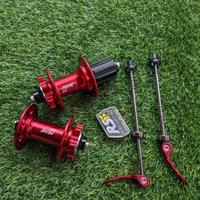 Gambar Hub Freehub 32 h Prime Tech 6 bearing Jangkrik Keras Tawon Alloy - Merah dari Rejeki Subur Bike undefined 4 Tokopedia