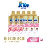 Gambar Soklin Deterjen Cair English Rose Bersih Wangi Lembut Botol 720ml x 5 dari Duta Pariwara undefined 1 Tokopedia