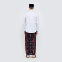 Gambar Sarung ATLAS Idaman 555 Kembang Motif BHS A5 GSL Hitam Merah - Hitam dari Sarung Atlas undefined 2 Tokopedia