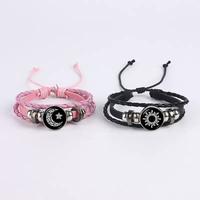 Gambar Gelang kreatif pacar pasangan. Perhiasan tangan bercahaya tenunan vintage yang modis. Hadiah gelang yang indah untuk teman dan pasangan. Bracelets gelang  sun  moon - Gelang Matahari Hitam dari komputerbagus86 undefined 4 Tokopedia