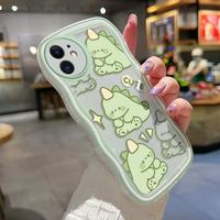 Gambar Casing Ponsel untuk Samsung A23 M23 5G A22 5G M22 A32 5G A33 5G M32 5G A21s Note 8 Note 9 Case lucu kartun stik HP hijau figur dinosaurus kecil pola softcase kreatif es krim Casing ponsel pinggiran gelombang pelindung kesing - Style4, Samsung A23 dari JumpCase undefined 2 Tokopedia