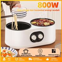 Gambar Panci Listrik Serbaguna Double Boiling Pot Multifungsi 3.6 L Fry Pan - 1 dari Ceria Mart5 undefined 1 Tokopedia