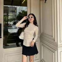 Gambar 23 / 01 Longsleeve Knit Top | Daybydate | Long Sleeve Wanita Atasan Knit Wanita Atasan Knit Lengan Panjang Knit Long Sleeve Baju Knit Wanita Knit Lengan Panjang Long Sleeve Top Atasan Rib Lengan Panjang - Dark grey dari Daybydateofficial undefined 3 Tokopedia