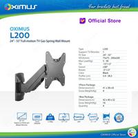Gambar Bracket TV Wall Gas Spring Naik Turun Swivel 24" - 55" OXIMUS L200 Monitor dari Oxihom undefined 1 Tokopedia