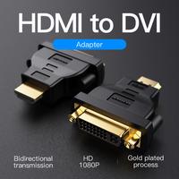 Gambar Vention Converter HDMI male to DVi Female Dual Directional Adapter - ECC dari Vention Authorized Store undefined 2 Tokopedia