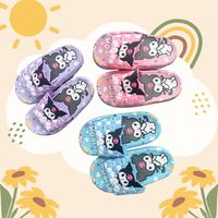 Gambar Sendal Slop Bahan PVC Aneka Warna Karakte Kuromi Lucu Anak Perempuan kekinian - Biru, 24-25 dari BMN .id undefined 1 Tokopedia
