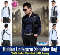 Gambar Anti-thief Hidden Underarm Shoulder Tactical Bag tas gadget FBI Blue dari PRODUSEN TAS MW undefined 4 Tokopedia