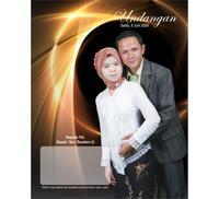 Gambar Cetak Undangan Pernikahan Art Paper Full Color 15x19 cm dari Kreatifdp undefined 1 Tokopedia