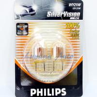 Gambar Philips Silver Vision WY21W - Lampu Signal / Sign / Sein Chrome Amber dari Lumina Auto undefined 1 Tokopedia