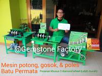 Gambar Mesin Potong, Gosok, dan Poles batu akik (Kombinasi).. 3 DW 1 DCW.. dari Gemstone Factory undefined 5 Tokopedia