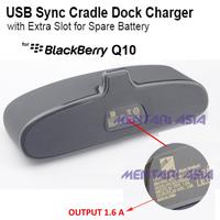 Gambar Cradle USB Charger Dock for BlackBerry Q10 (with Extra Slot) dari MENTARI ASIA undefined 3 Tokopedia