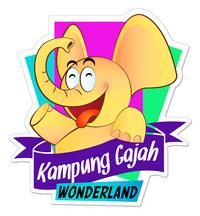 Gambar Stiker Wisata Kampung Gajah dari jagoanprinting undefined 1 Tokopedia
