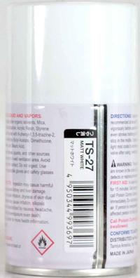 Gambar Tamiya TS-27 Matt White -  cat Gundam model kit spray can dari 59garage undefined 1 Tokopedia