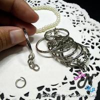 Gambar Ring Gantungan Kunci Ulir / Kembang - diameter 25mm biasa dari DeNKaStore Accessories undefined 2 Tokopedia