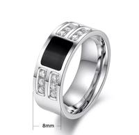 Gambar 1pc cincin titanium steel dari Wizha Store undefined 3 Tokopedia