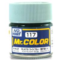 Gambar Mr Color C  117 RLM76 LIGHT BLUE  - Gundam model kit paint dari 59garage undefined 1 Tokopedia