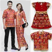 Gambar SARIMBIT BATIK KELUARGA SANTIKA PRODO plus dua anak - Biru dari Bhatara Oemah Batik undefined 3 Tokopedia