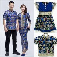 Gambar SARIMBIT BATIK KELUARGA SANTIKA PRODO plus dua anak - Biru dari Bhatara Oemah Batik undefined 2 Tokopedia