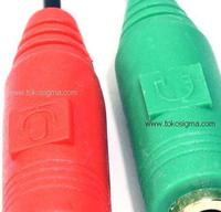 Gambar AUDIO 3.5mm SPLITTER to MIC AND HEADPHONE RED GREEN dari Toko Optima Kirana undefined 2 Tokopedia