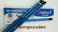 Gambar Pensil 2B Station 1 (murah & berkualitas) dari sasongoyudan undefined 1 Tokopedia
