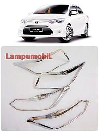 Gambar Garnish Lampu Set Toyota All New Vios 2014 + dari LampuMobil undefined 1 Tokopedia
