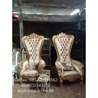 Gambar SOfa Raja Ukiran Emas Jepara dari Andris Mebel Jepara undefined 5 Tokopedia
