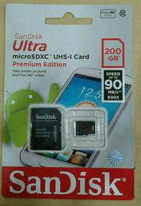 Gambar SanDisk 200GB Micro SD Ultra 90MB/s SDXC UHS-I Card Premium Edition dari Raja Storage undefined 1 Tokopedia