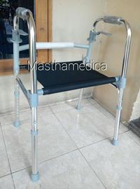 Gambar Walker + Dudukan Alat Latihan Jalan penderita pasien Stroke U Jemuran dari Mastha Medica Sby undefined 1 Tokopedia