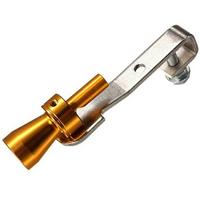 Gambar Knalpot Mobil Gold Exhaust Turbo Whistler Pipe Sound Muffler Size L dari DS_Bangunan_Store undefined 4 Tokopedia