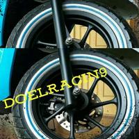 Gambar Aksesoris scoopy list ban scoopy ring 12 white wall scoopy 2017 dari haruman store onlineshop undefined 4 Tokopedia