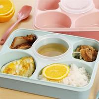 Gambar Lunch Box Kotak Makan sudah ada tempat Sup merk Yooyee 5 Sekat bento dari Global Expo undefined 4 Tokopedia