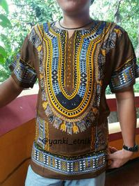 Gambar Baju Etnik / Baju Batik / Baju Santai / Grosir Dashiki / Dashiki Murah dari Yanki Etnik undefined 2 Tokopedia