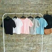 Gambar Baju polos crop top / atasan wanita / kaos - coksu dari Arfashionbdg undefined 1 Tokopedia
